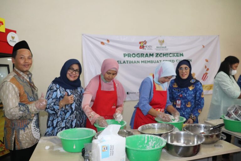 DP3AK Berkolaborasi dengan Baznas  Jatim Berikan Pelatihan dan Bantuan