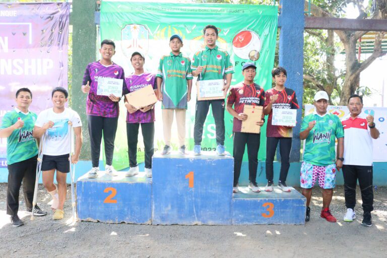 Juara Piala Rektor Series Berpeluang Tembus Puslatda Petanque