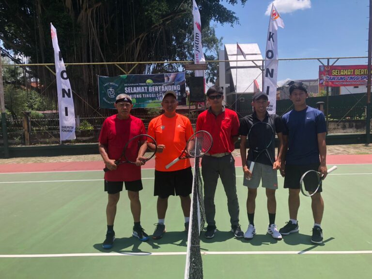 Pasangan Muji Slamet -Dika (Muzukha Kediri) Raih Juara II Tenis Piala Bupati Ponorogo
