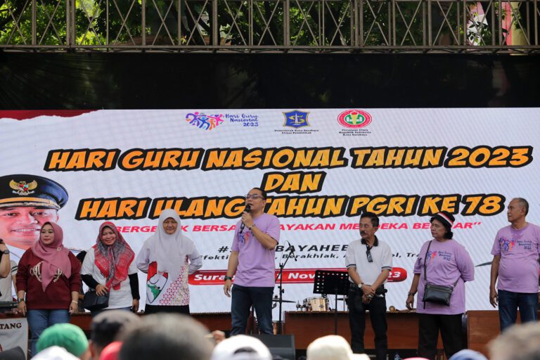 Jelang Peringatan Hari Guru dan HUT ke-78 PGRI, Pemkot Surabaya Gelar Lomba Kreasi Kreatif dan Seni