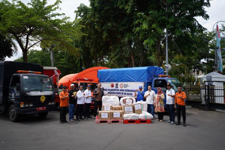 Pemkot Surabaya Kirim Bantuan untuk Korban Konflik di Gaza Palestina
