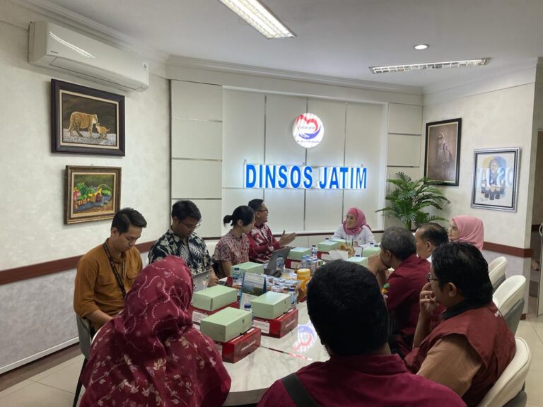 Wujudkan Target Nol Persen Kemiskinan Ekstrem, Dinsos Jatim Diskusi dengan KSP RI 