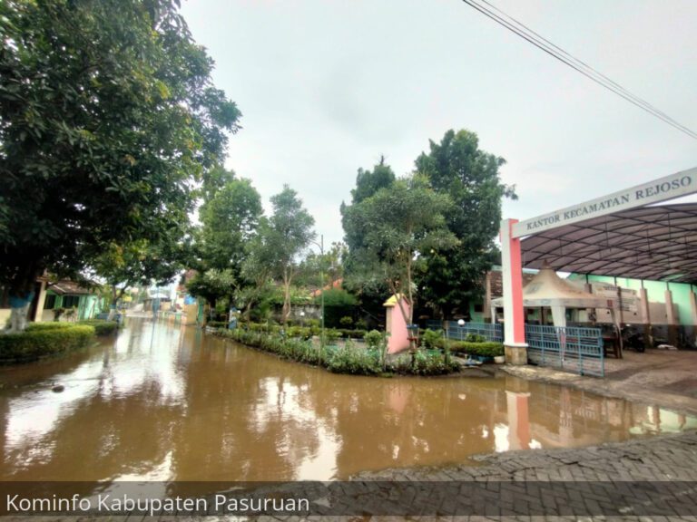 Banjir Melanda Lima Desa di Kecamatan Rejoso Pasuruan