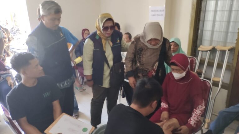 TKSK Kabupaten Nganjuk Fasilitasi 10 Disabilitas untuk Pengukuran Kaki Palsu