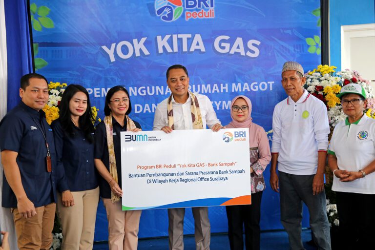 Dibantu BRI, Wali Kota Eri Cahyadi Resmikan Rumah Maggot dan Eco Enzim Senilai Rp 394 Juta