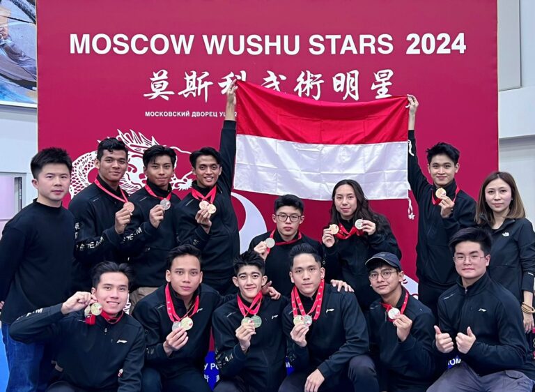 Bela Indonesia, Wushu Jatim Sabet Lima Emas di Rusia