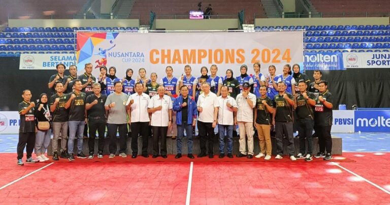 Kejuaraan Bolavoli Nusantara Cup 2024 : Petrokimia Juara