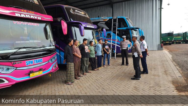 Polres Pasuruan Larang Bus Bunyikan Klakson Telolet’