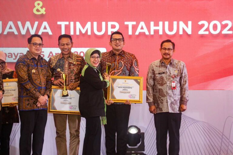 Kota Mojokerto Juara II Kota Terbaik Jatim