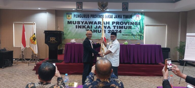 Suyanto Kasdi Ketua Umum Pengprov Inkai Jatim 2024-2028