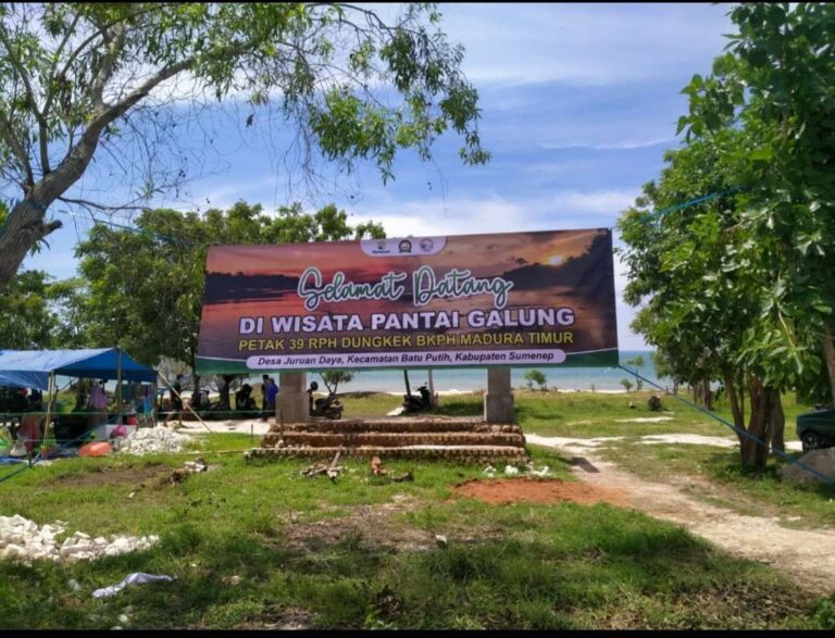 Perhutani Buka Rintisan Wisata Pantai Galung di Kabupaten Sumenep
