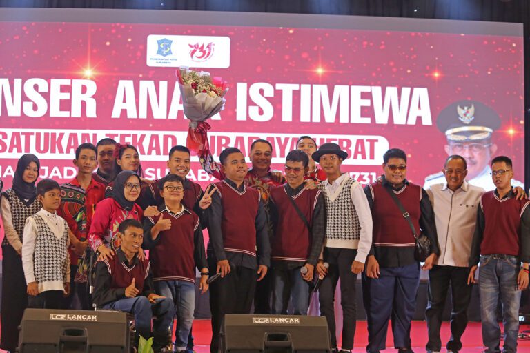 Pemkot Surabaya Gelar Konser Anak Istimewa, Wujud Komitmen Nyata Memberikan Hak yang Sama Bagi Disabilitas