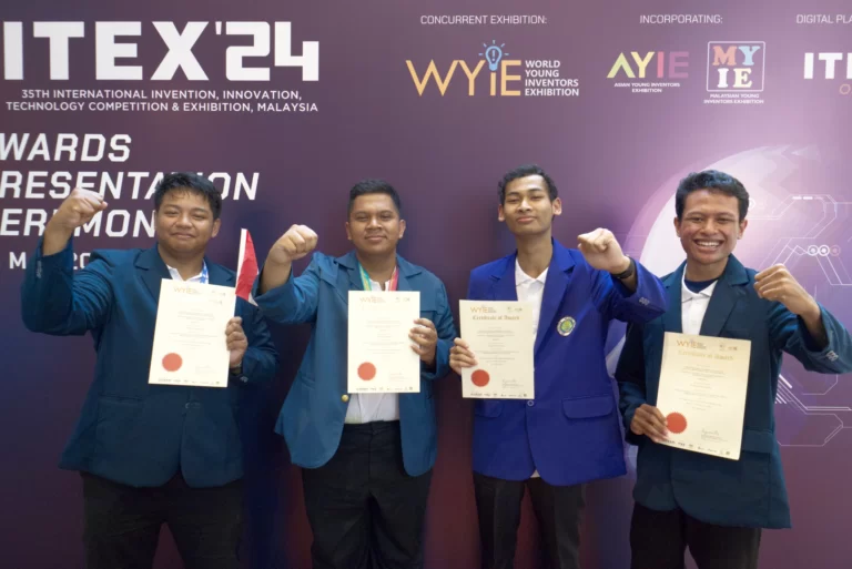 Mahasiswa FK Raih Gold Medal di Ajang Internasional World Young Inventors Exhibition