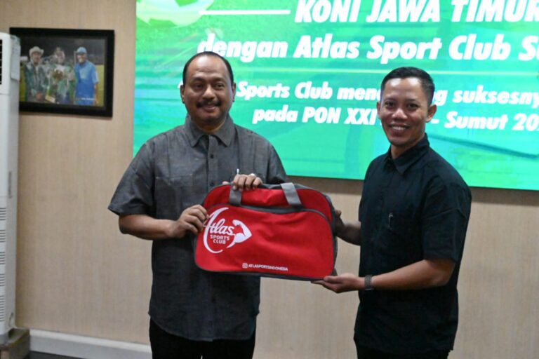 KONI Jatim Gandeng Pusat Kebugaran Tertua di Jatim, Matangkan Persiapan PON XXI Aceh-Sumut 2024