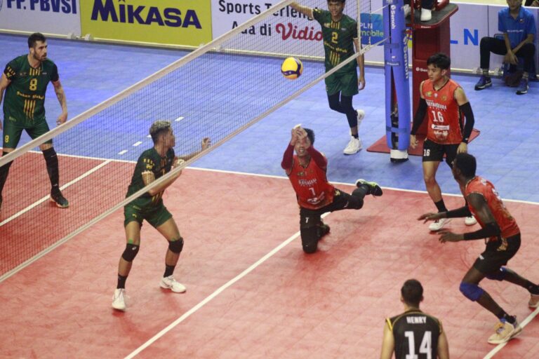 PLN Mobile Proliga 2024: Bhayangkara Presisi Sapu Bersih Dua Laga di Palembang