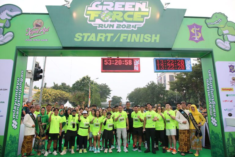 Ikuti Green Force Run 2024, Wali Kota Eri Lari Bersama 3500 Peserta dari Dalam dan Luar Negeri