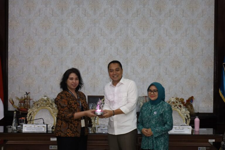 Gandeng WHO, Pemkot Surabaya Rumuskan Langkah Menuju Kota Layak Sehat Internasional