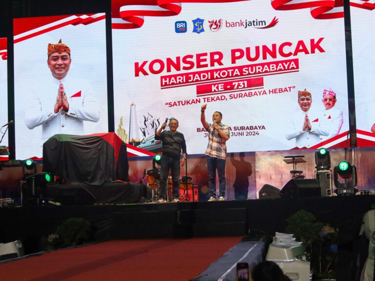 Konser Puncak Perayaan HJKS ke-731 Ramai Dipenuhi Ribuan Penonton, Wali Kota Eri Siapkan eks THR-TRS Jadi Lokasi Penggantinya!