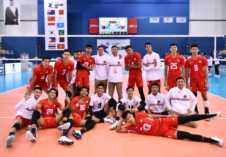 Kalahkan Taiwan, Tim Voli Putra Indonesia Peringkat 11 di AVC Challenge Cup 2024