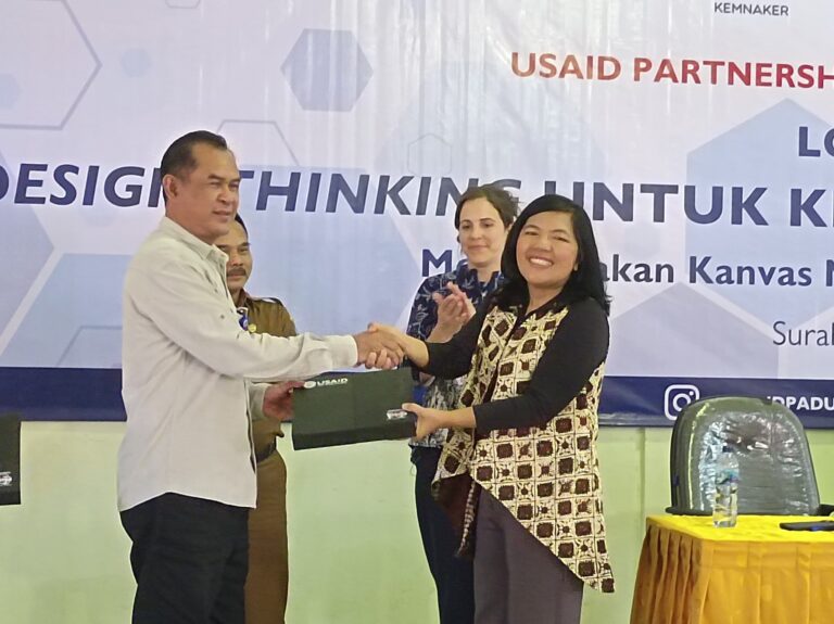 USAID Dukung Peningkatan Kemitraan antara Sektor Swasta dan BLK Melalui Lokakarya Design Thinking di Jawa Timur