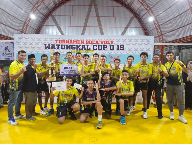 Indomaret Sidoarjo Juara Turnamen Voli Watungkal Cup U-15 2024