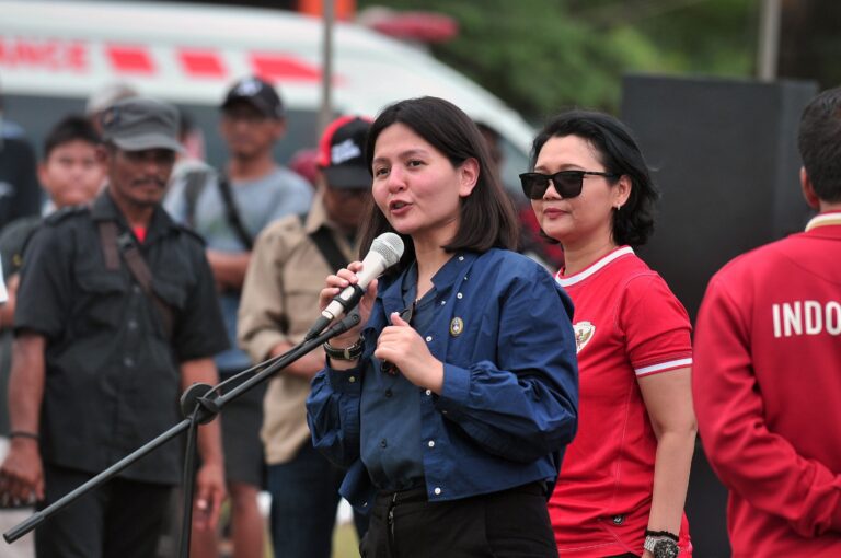 Waketum PSSI Ratu Tisha Destria Gelaran “Freeport Grassroots Tournament Gresik 2024”  untuk Memajukan Sepak Bola dari Akar Rumput.