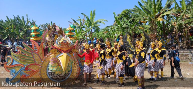 Cendono Carnival, Ajang Pamer Kesenian dan Budaya Desa Cendono Kabupaten Pasuruan Digelar