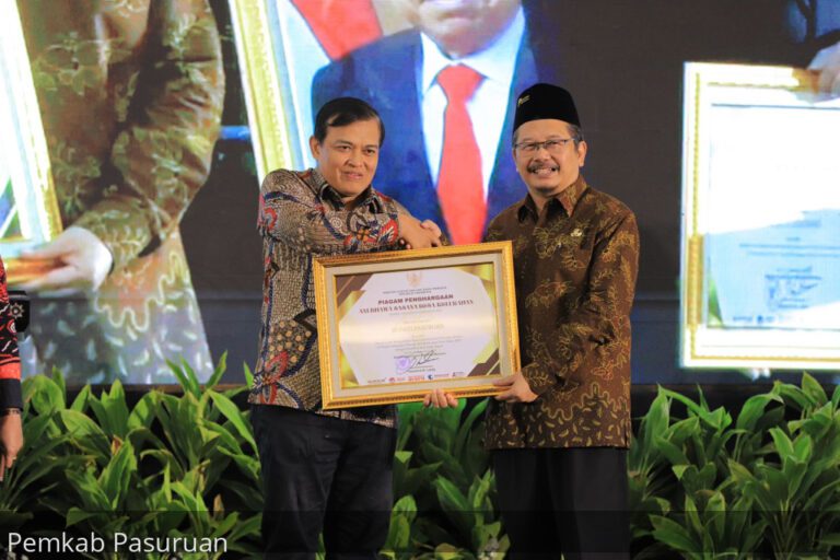 Penghargaan Anubhawa Sasana Desa/Kelurahan Untuk Andriyanto