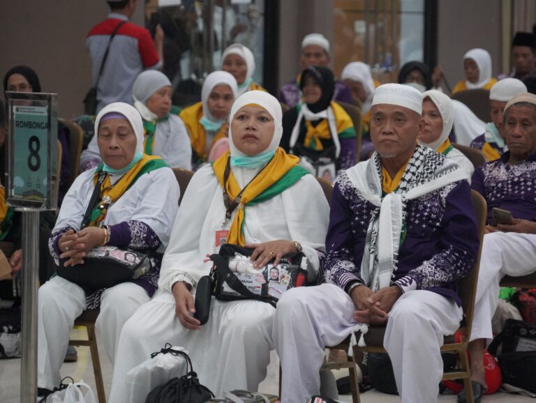 93 Kloter Jemaah Tiba di Asrama Haji Surabaya