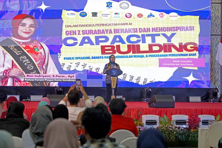 Gelar Capacity Building, Pemkot Surabaya Wadahi Aspirasi dan Inovasi Gen Z agar Terhindar Dari Konten Negatif