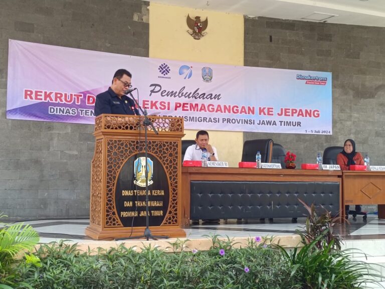 Disnakertrans Rekut Seleksi Peserta Pemagangan Luar Negeri ke Jepang