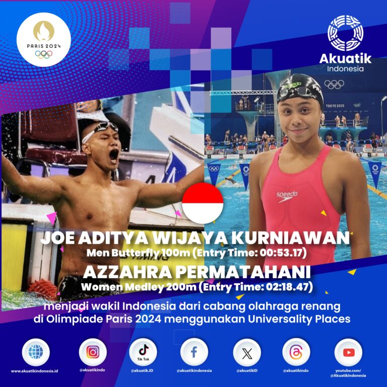 Ketum Anindya Bakrie Sambut Baik Joe Aditya Dan Azzahra Lolos Olimpiade 2024 Paris