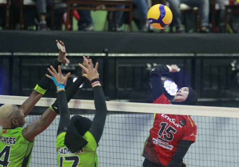 PLN Mobile Proliga 2024 : Pertamina Enduro Petik Kemenangan Perdana Pada Laga Pembuka Final Four