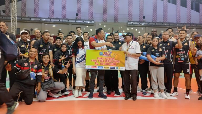 PLN Mobile Proliga 2024 : Tak Terkalahkan Putaran Final Four Seri Dua, LavAni Juara