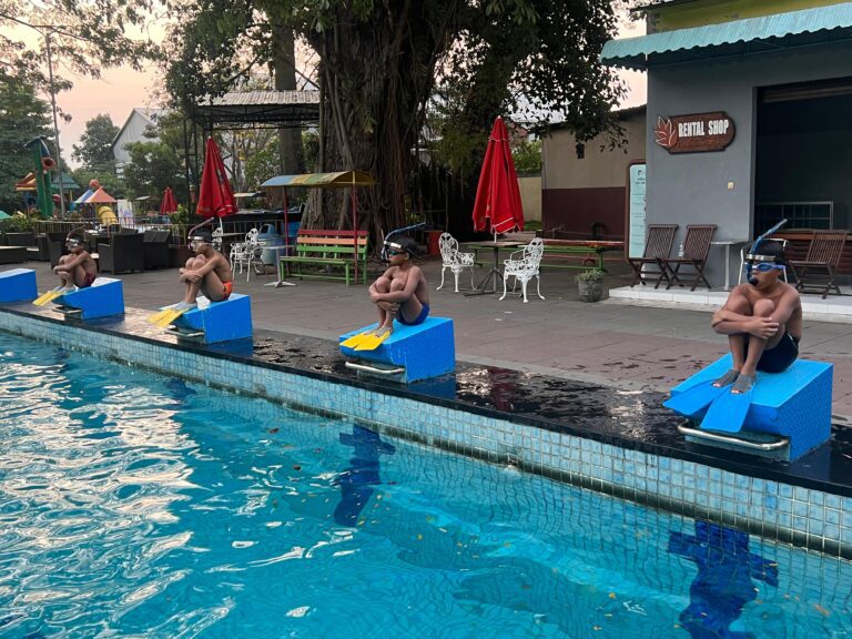 POSSI Kediri Gelar Kejuaraan Finswimming Antar Pelajar Se Jawa Timur