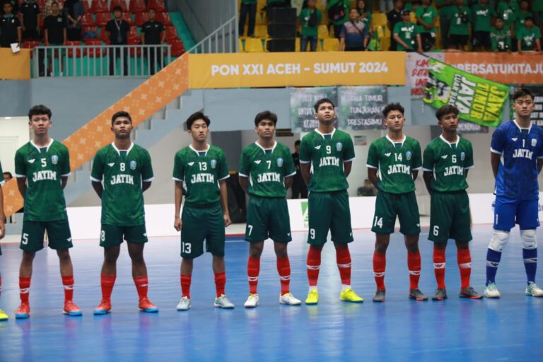 Dua Sisa Laga Sangat Menentukan Tim Futsal PON Jatim