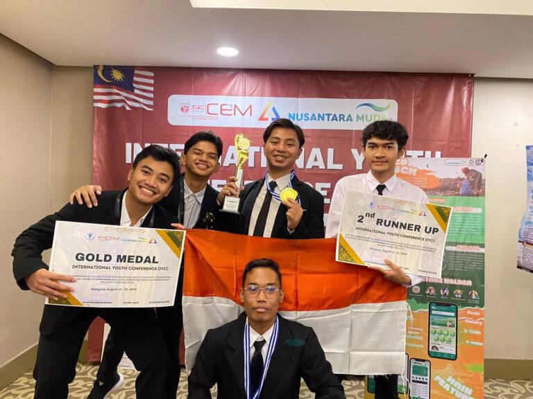 Mahasiswa Unair Sabet Tiga Penghargaan di International Youth Conference 2024