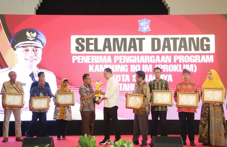 Satu-Satunya di Indonesia, Kota Surabaya Terbanyak Raih 23 Penghargaan Program Kampung Iklim