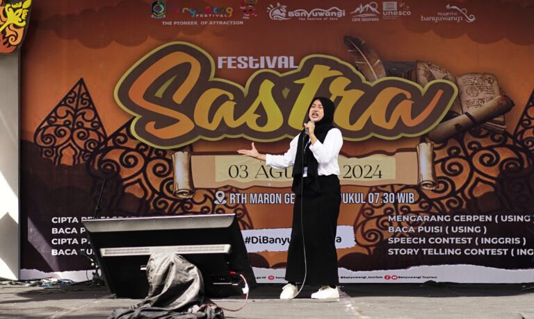 Hidupkan Sastra Daerah, Banyuwangi Gelar Festival Sastra Pelajar