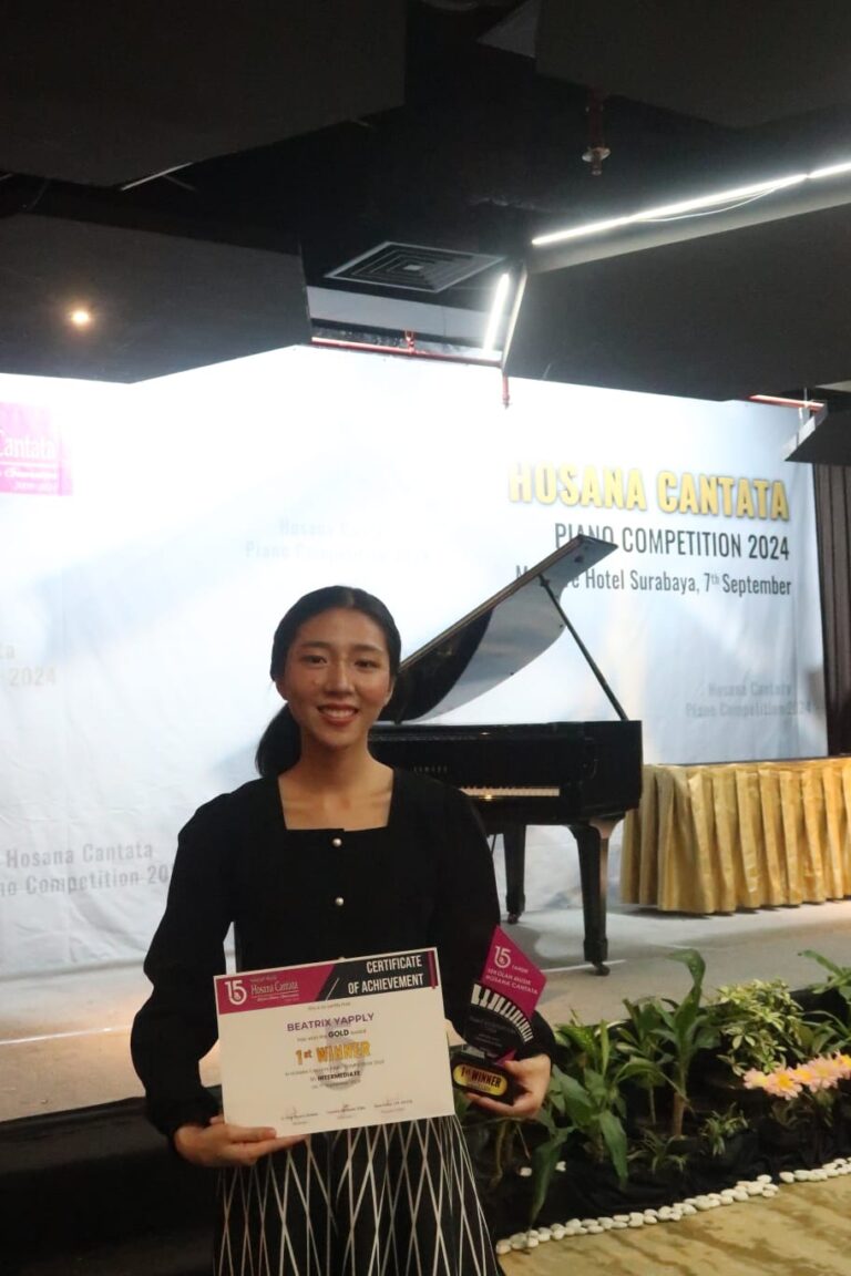Beatrix Yapply, Mahasiswa Farmasi yang Sabet Berbagai Juara di Kompetisi Piano