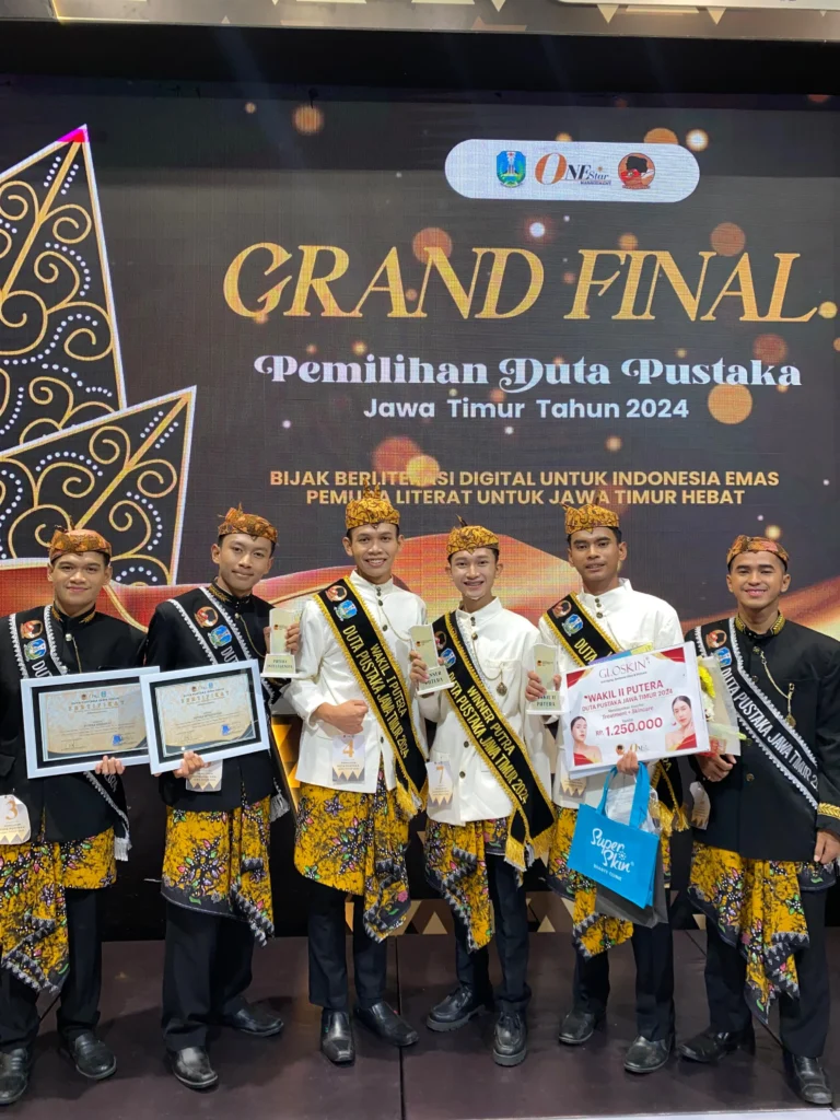 Mahasiswa FKH Unair Dinobatkan Jadi Duta Pustaka Jatim 2024