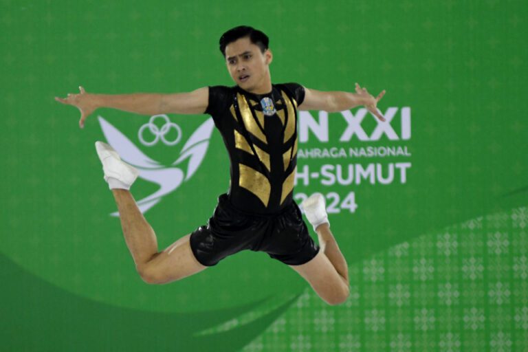 Atlet Senam Aerobik Jatim Perorangan Putra Bawa Pulang Emas