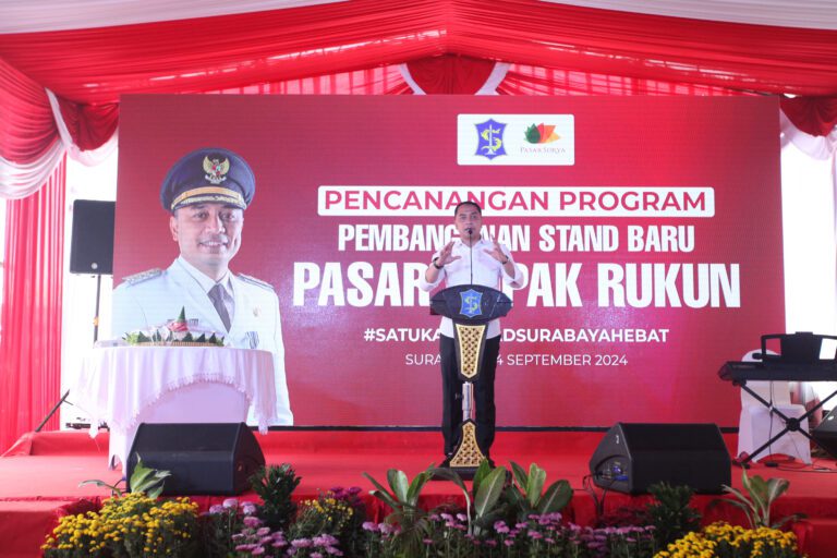 Stand Baru Pasar Dupak Rukun Surabaya Segera Dibangun, Ditarget Rampung Akhir Desember 2024