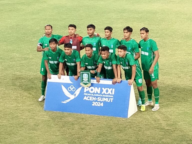 Wigi Pratama Bawa tim Sepak Bola Jatim ke Semifinal PON XXI 2024 Aceh-Sumut 