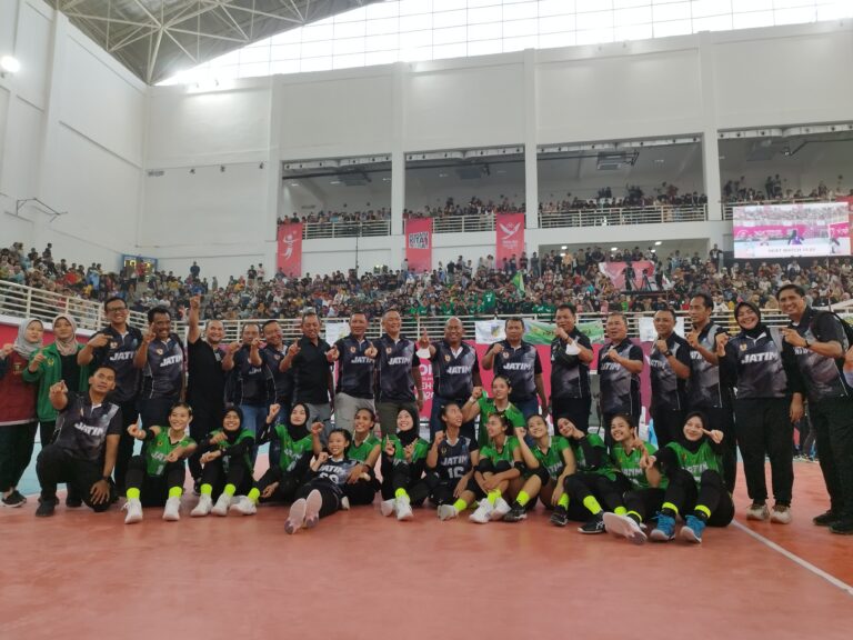 PON XXI 2024 : Tim Voli Indoor Putri Jatim Kalahkan Sumut 0-3 Di Perempat Final PON XXI 2024, Semifinal Tantang DKI Jakarta
