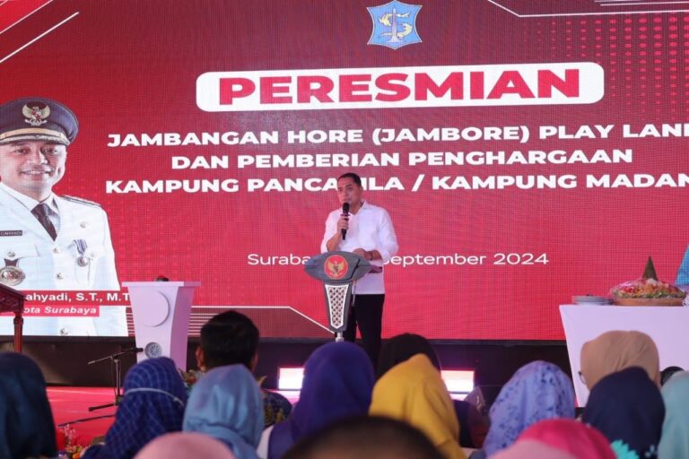 31 RW Berhasil Wujudkan Kampung Madani dan Kampung Pancasila, Wali Kota Eri: Entaskan Kemiskinan Dengan Gotong Royong 