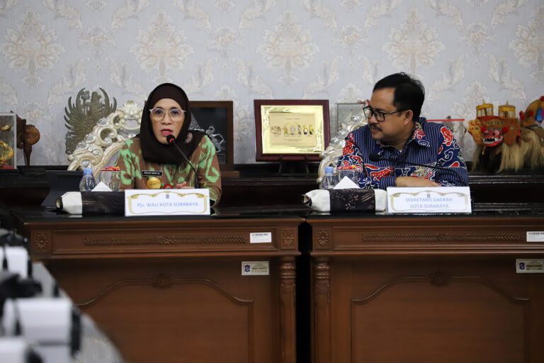 PJs Wali Kota Surabaya Sampaikan Target Kerja dalam 60 Hari