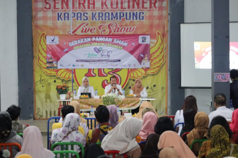 Pemkot Gandeng BPOM Surabaya Lakukan Uji Sampling dan Pembinaan Gerakan Pangan Aman bagi Pedagang SWK