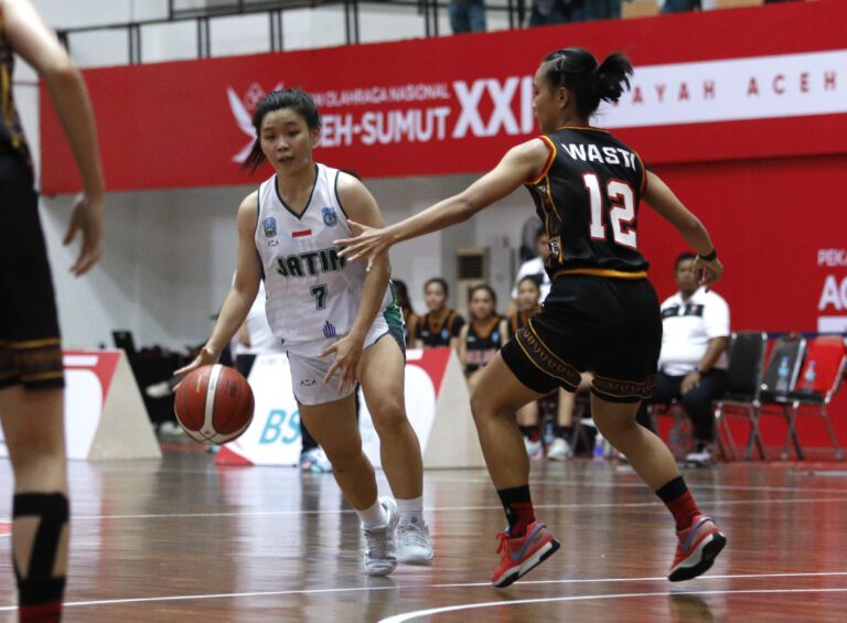 Tim Basket Putri PON Jatim Kalahkan Sulawesi Selatan