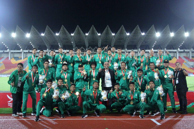 PON XXI 2024 : Kalahkan Jabar, Jatim Juara Sepak Bola PON XXI 2024